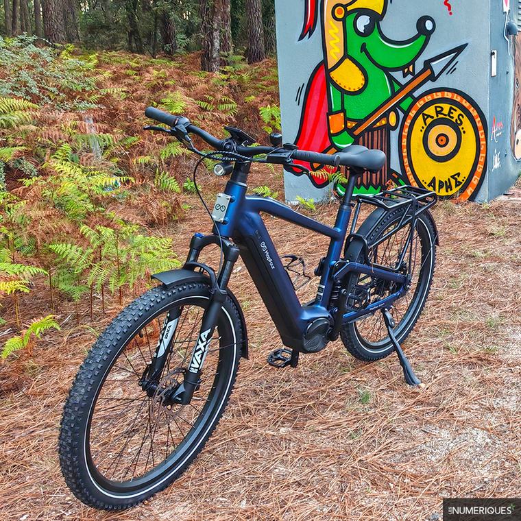 Test MapFour Roam : un vélo électrique tout suspendu, à l’aise partout